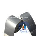 Custom order blank printed Aluminum silver polyester thermal transfer label